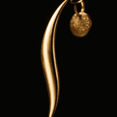 Velvet Willow Earrings — close-up