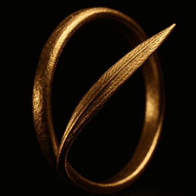 Willow Wrap Ring — close-up