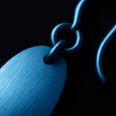 Arctic Frost Earrings — close-up