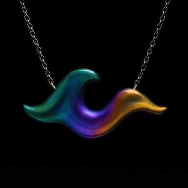 Aurora Wave Pendant