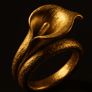 Petal Embrace Ring — close-up