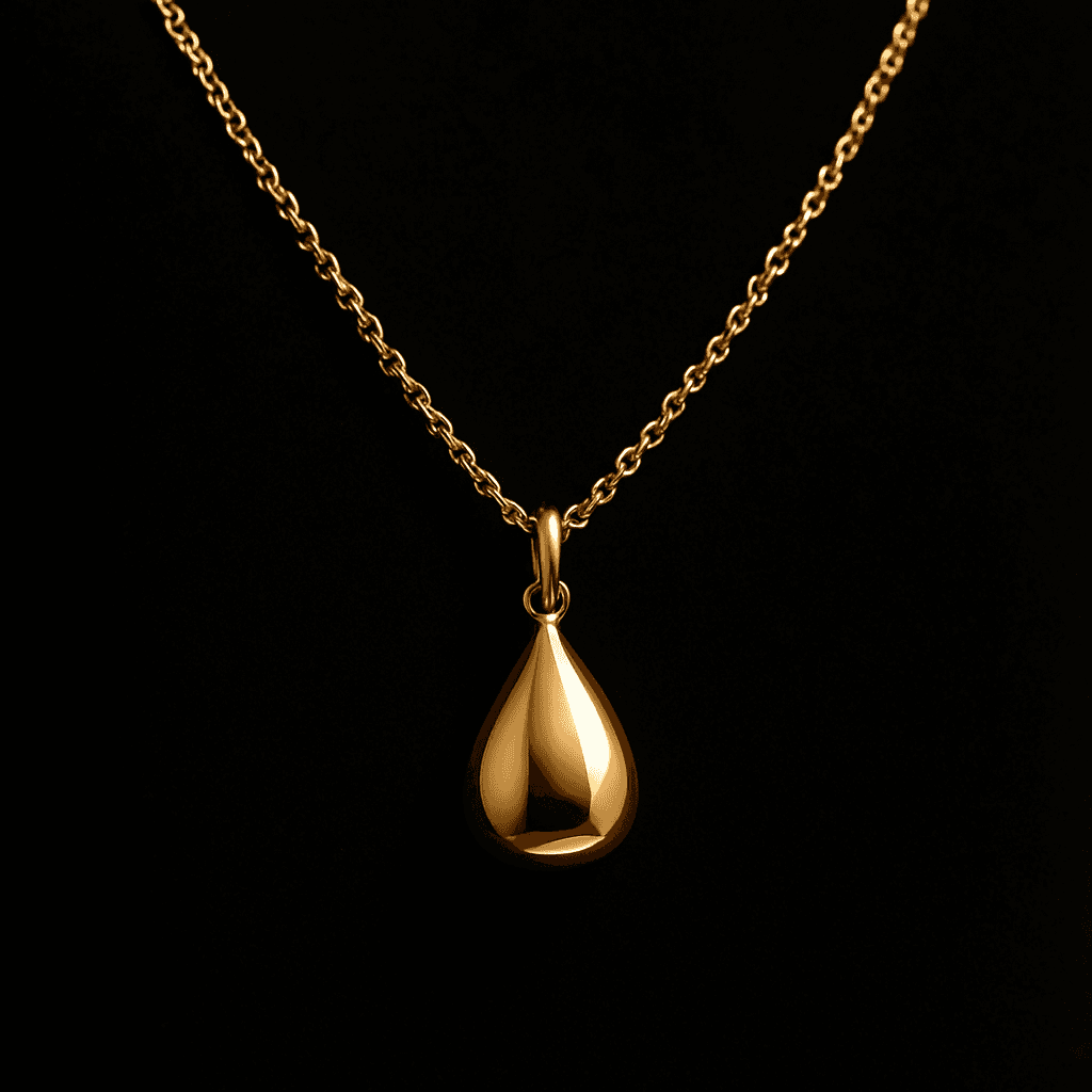 Celestial Teardrop Pendant