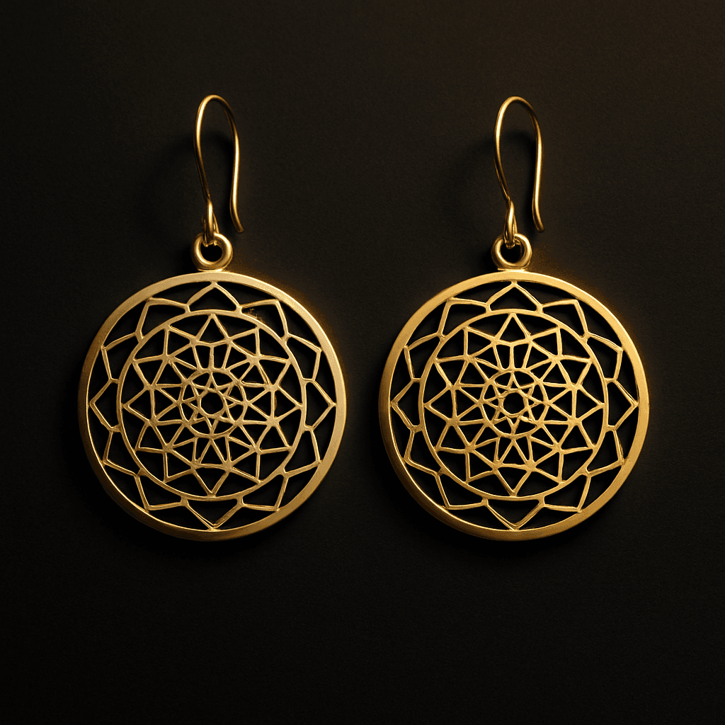 Mandala Radiance Earrings