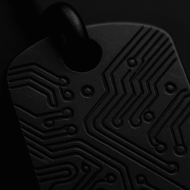 Cipher Tag Pendant — close-up