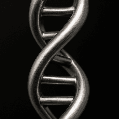Helix Strand Pendant — close-up