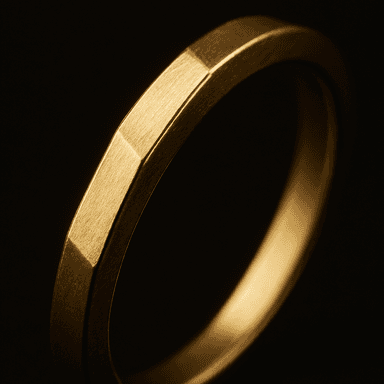 Facet Stacking Ring — close-up