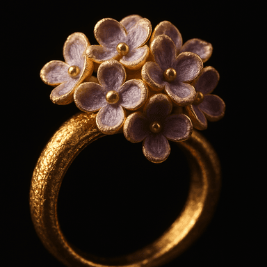 Garden Whisper Ring — close-up