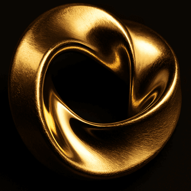 Infinity Twist Ring — close-up