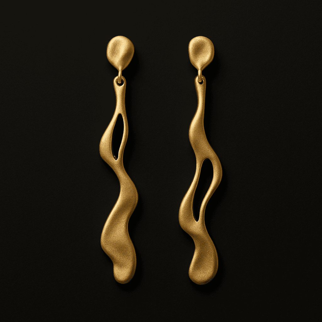 Noir Silhouette Earrings