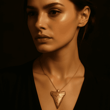 Talisman Pendant — worn