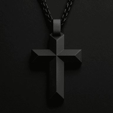 Stealth Cross Pendant