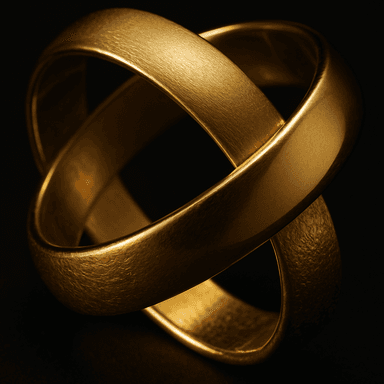 Triple Bond Ring — close-up