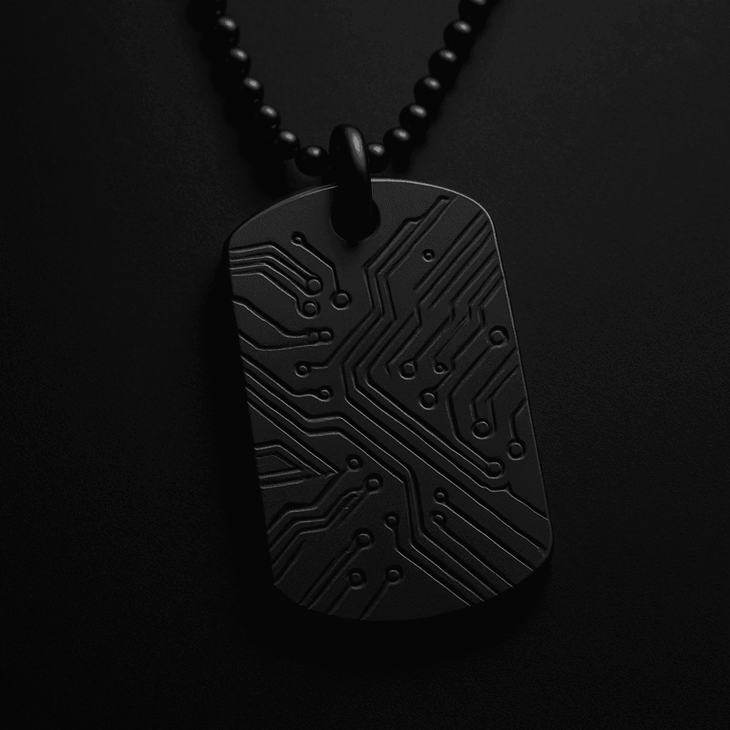 Cipher Tag Pendant