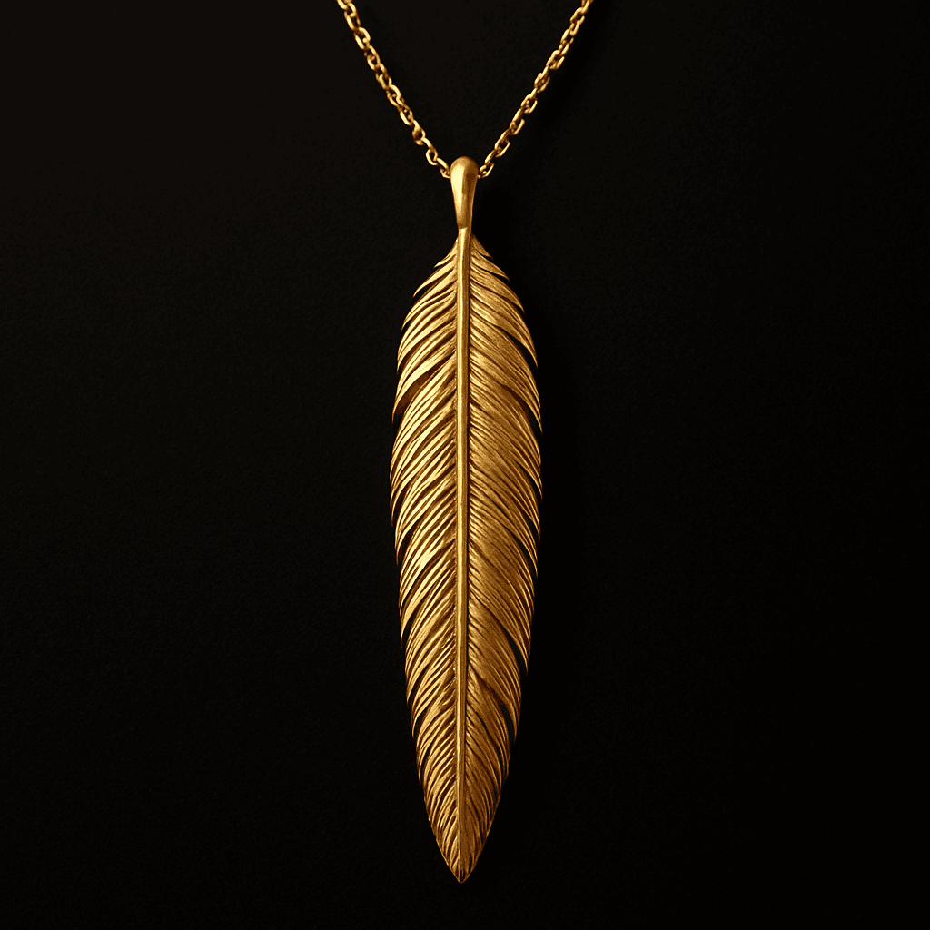 Feather Quill Pendant