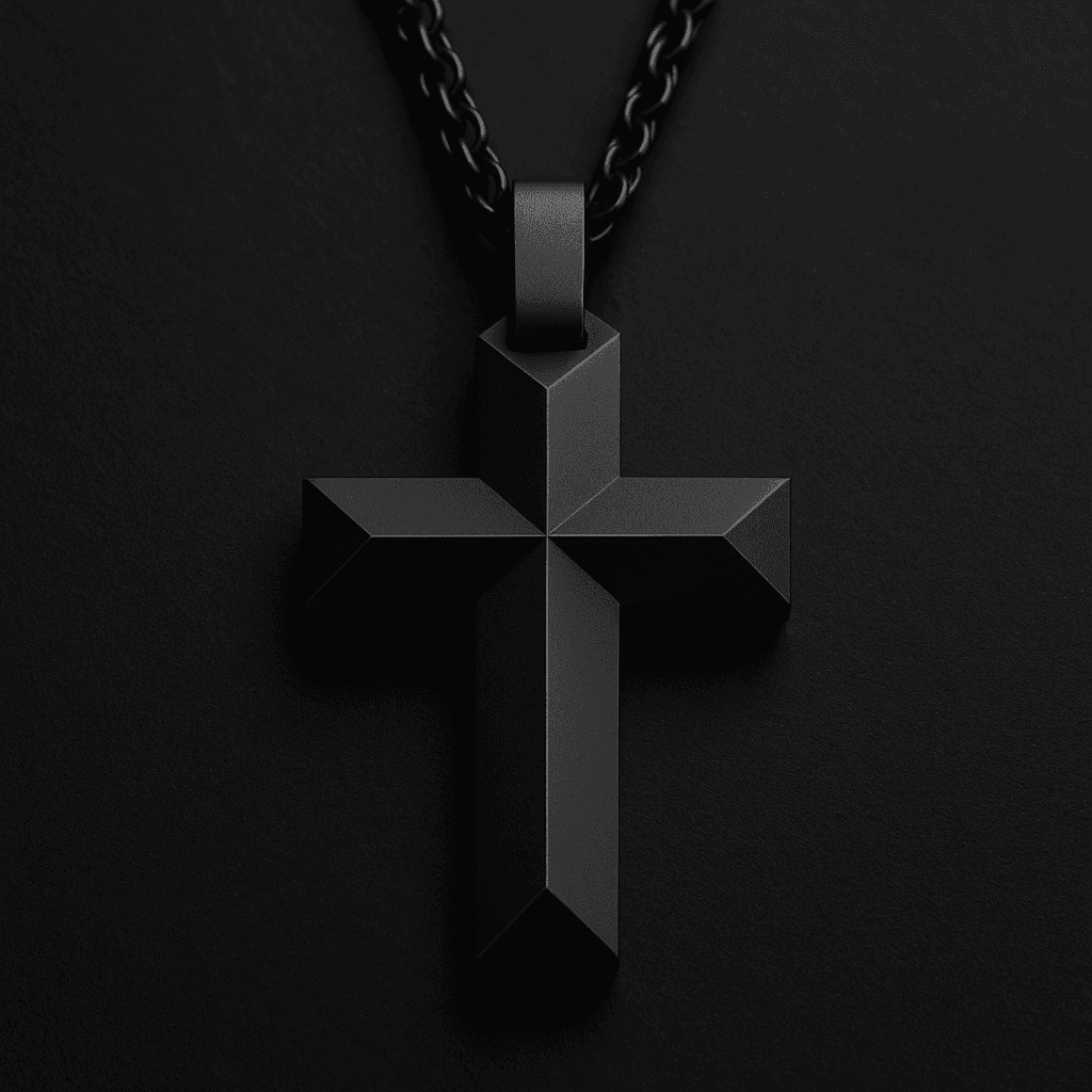 Stealth Cross Pendant