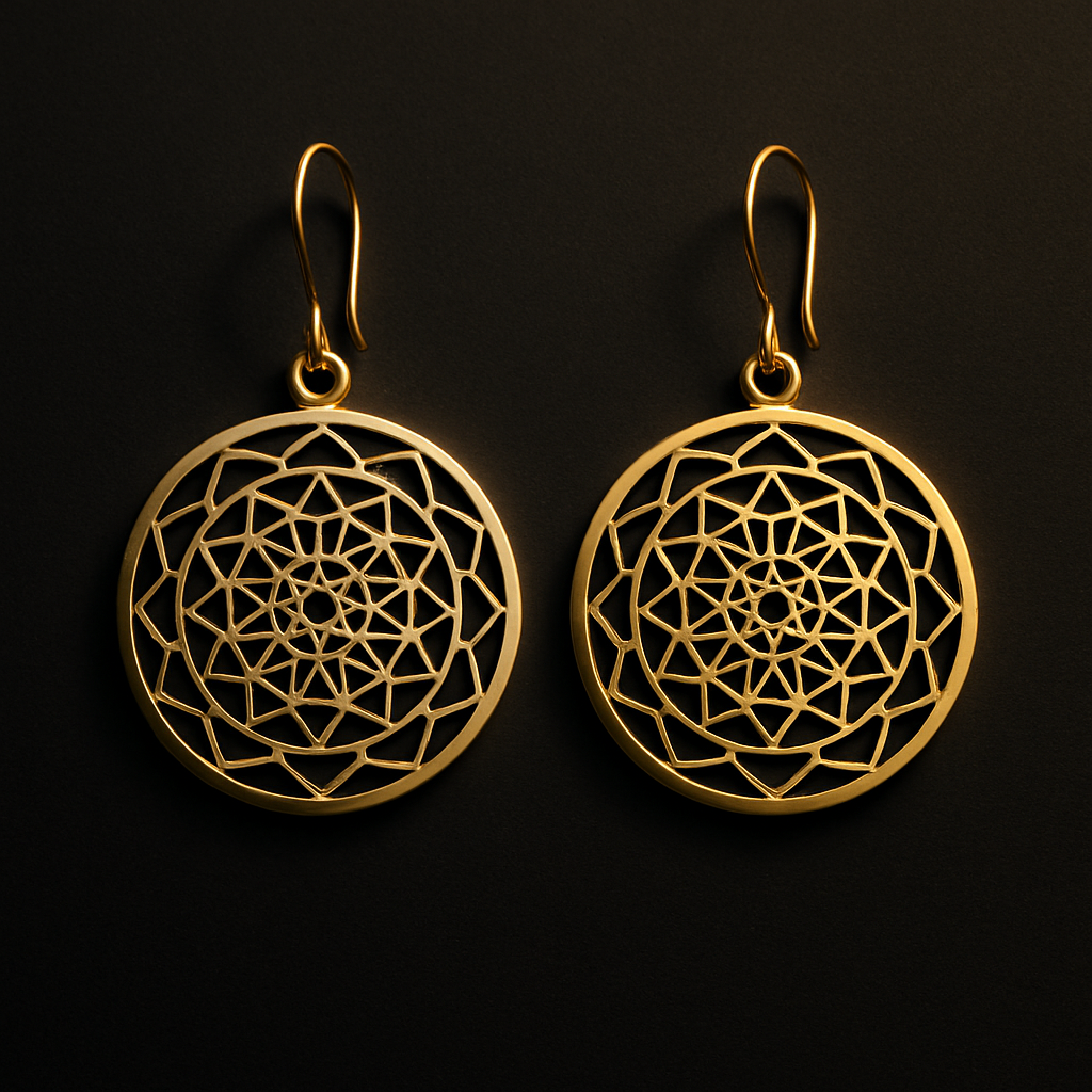 Mandala Radiance Earrings