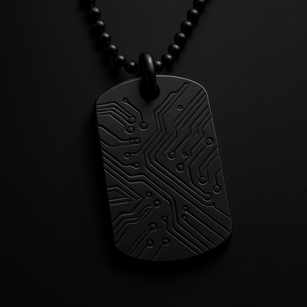 Cipher Tag Pendant