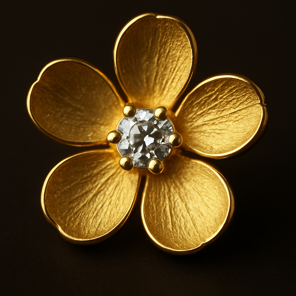 Eternal Bloom Earrings — close-up