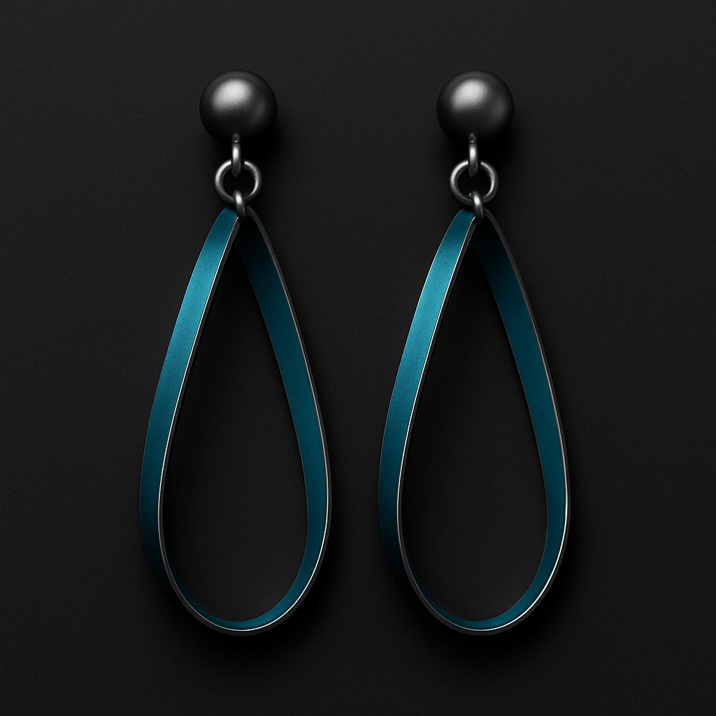 Ion Ribbon Earrings