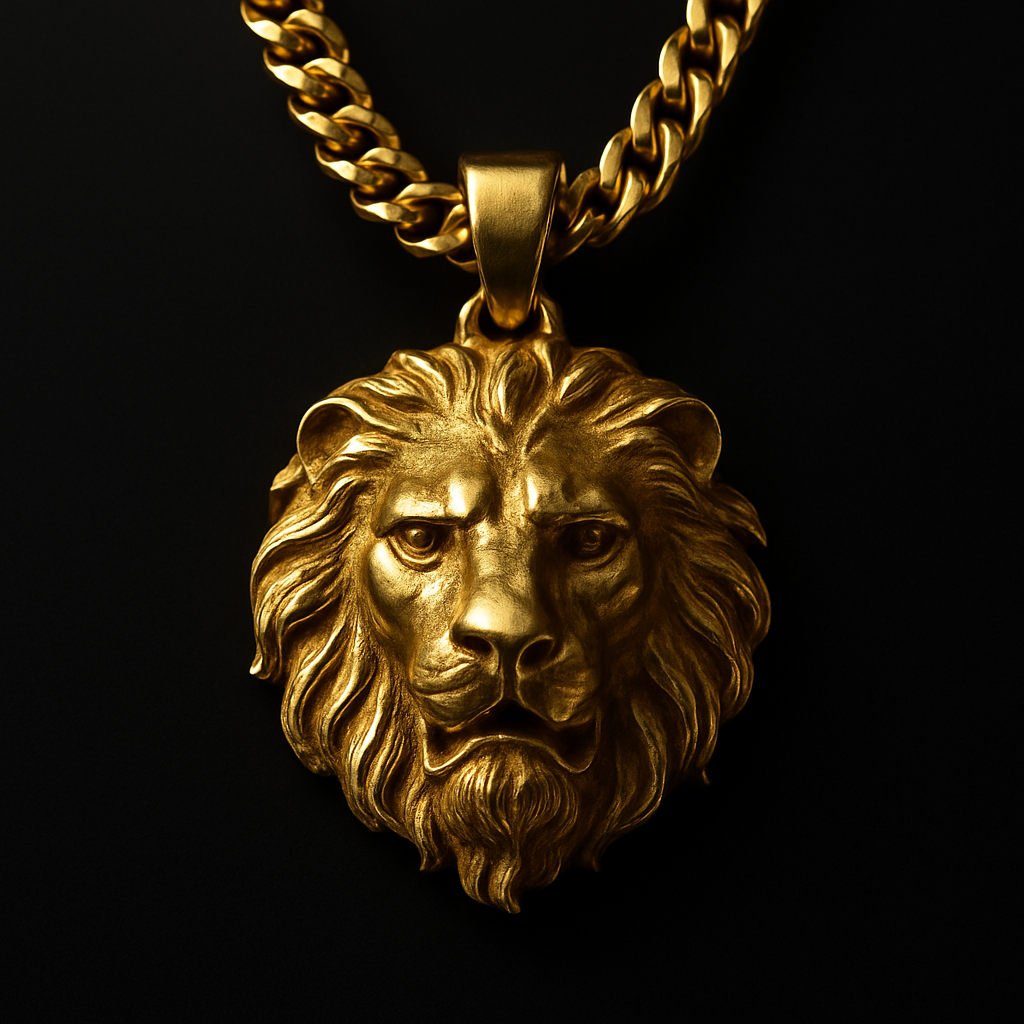 Lion Crest Pendant