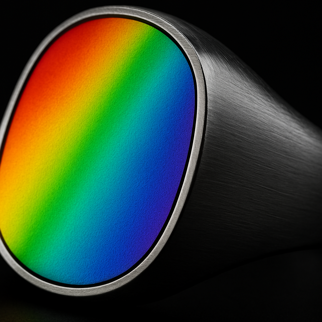 Prism Signet Ring — close-up