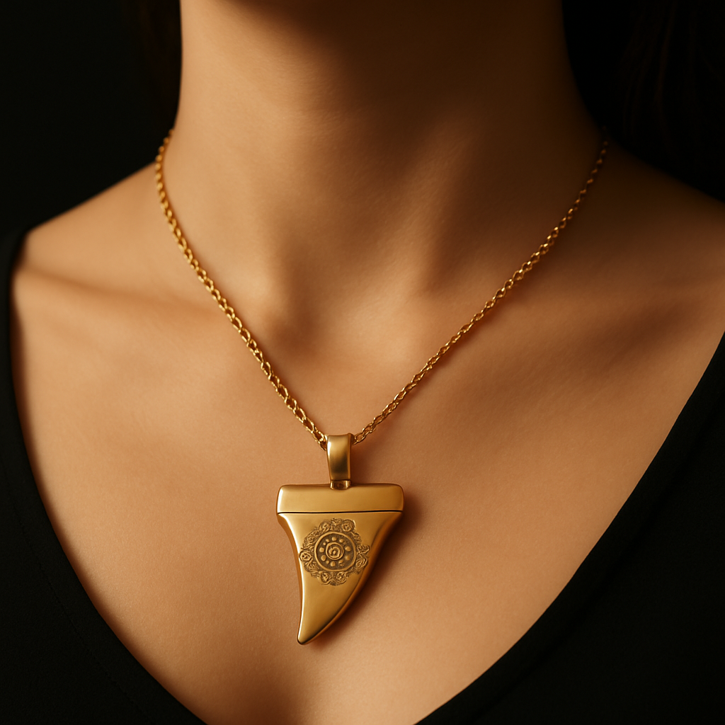 Talisman Pendant — worn