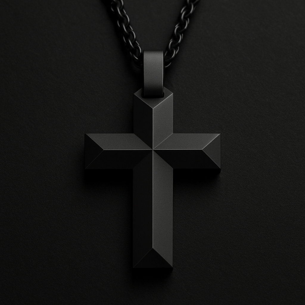 Stealth Cross Pendant