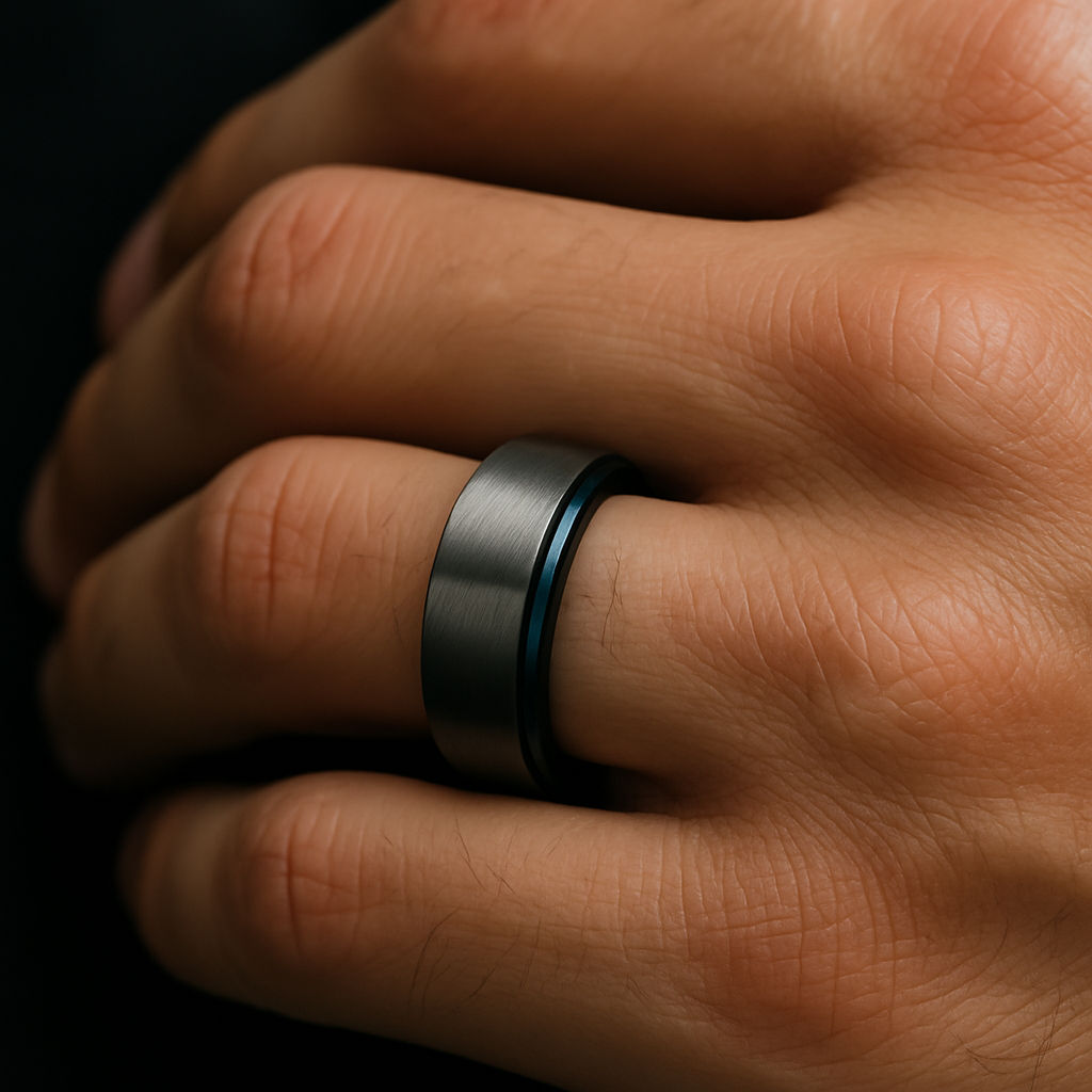 Voltage Spinner Ring — worn